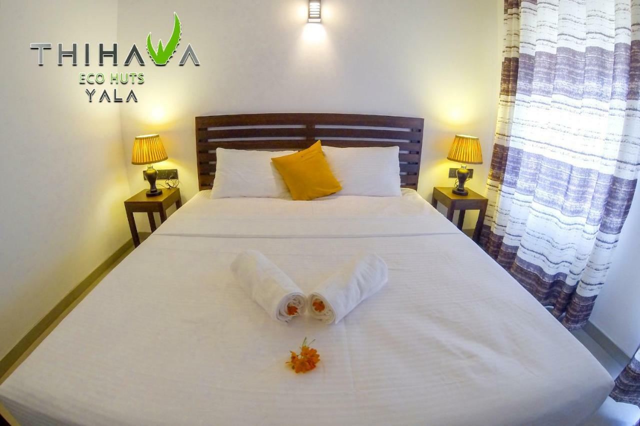 ティッサマハーラーマ Thihawa Eco Huts Yala Bed & Breakfast エクステリア 写真