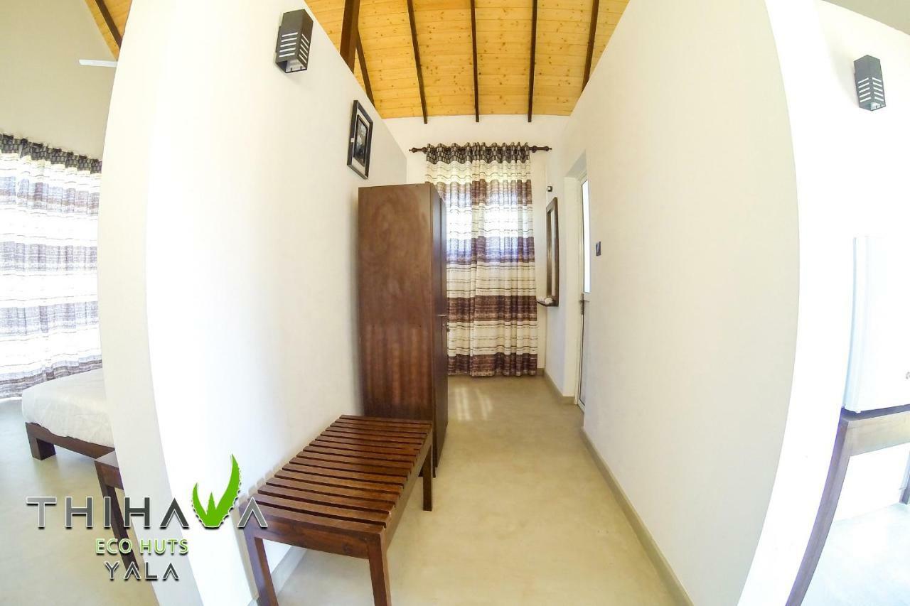ティッサマハーラーマ Thihawa Eco Huts Yala Bed & Breakfast エクステリア 写真