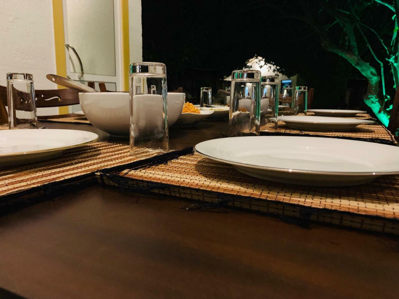 ティッサマハーラーマ Thihawa Eco Huts Yala Bed & Breakfast エクステリア 写真