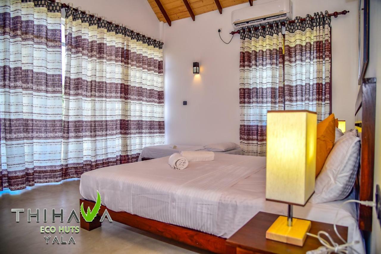ティッサマハーラーマ Thihawa Eco Huts Yala Bed & Breakfast エクステリア 写真