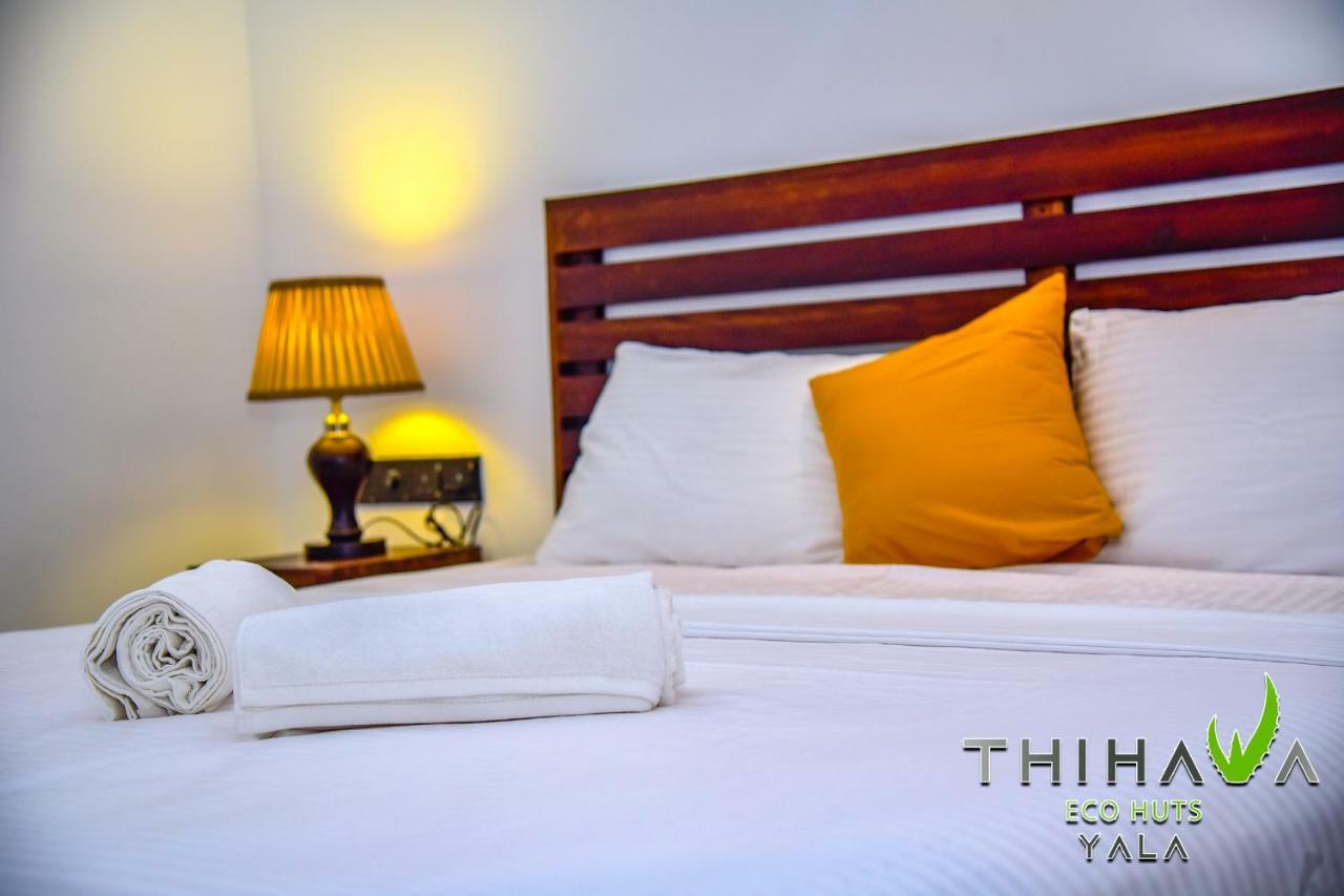 ティッサマハーラーマ Thihawa Eco Huts Yala Bed & Breakfast エクステリア 写真